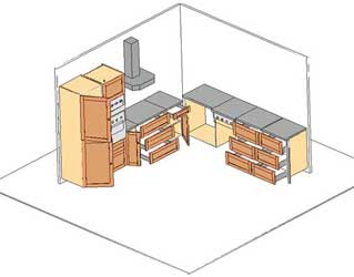 AMP fabrication et pose de cuisines Haute Savoie