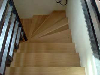 AMP menuiserie fabrication et pose d'escaliers en bois Chamonix 74400